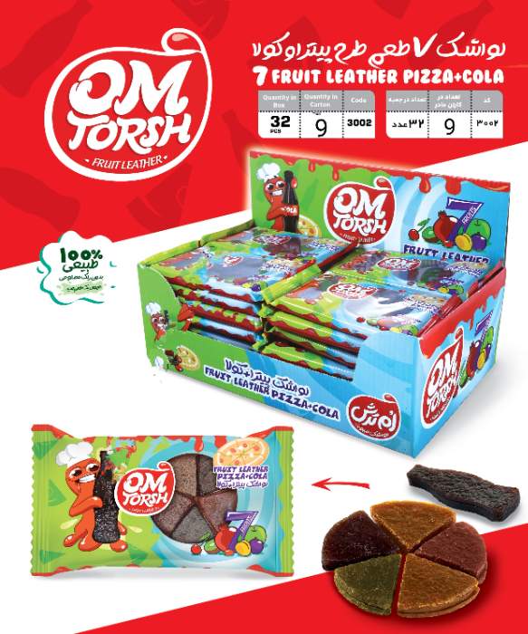 Fruit Leather Pizza Cola (32 pcs)