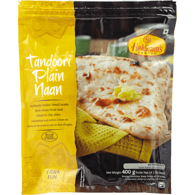 Haldiram Tandoori Plain Naan-5Pcs (12X400g)