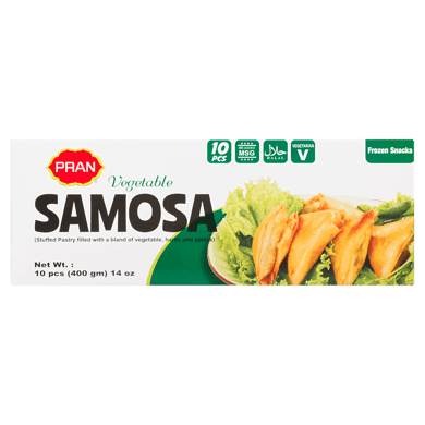Pran Samosa-10 Pc (20X400g)