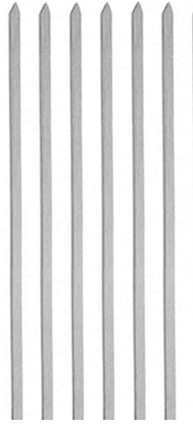 BBQ Skewers (60x1 cm) (6pcs)