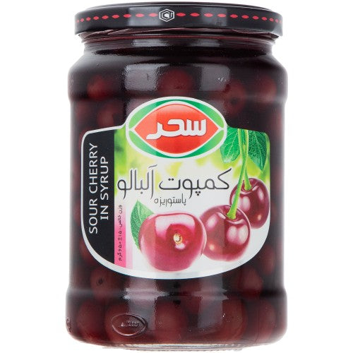 Sour Cherry In Syrup Compote (6x670g)