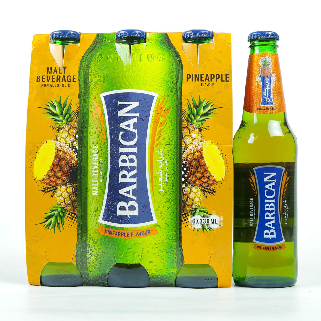 Pineapple Malt Drink - Barbican (330ml)