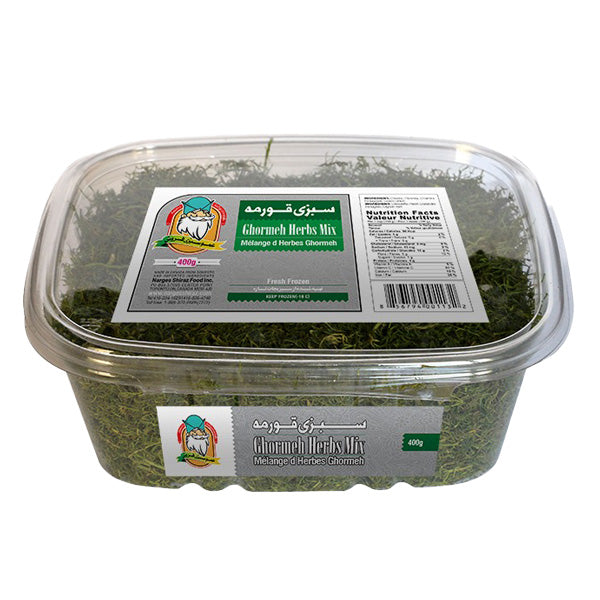 Mélange d'herbes pour ghormeh sabzi frit (15 x 400 g)