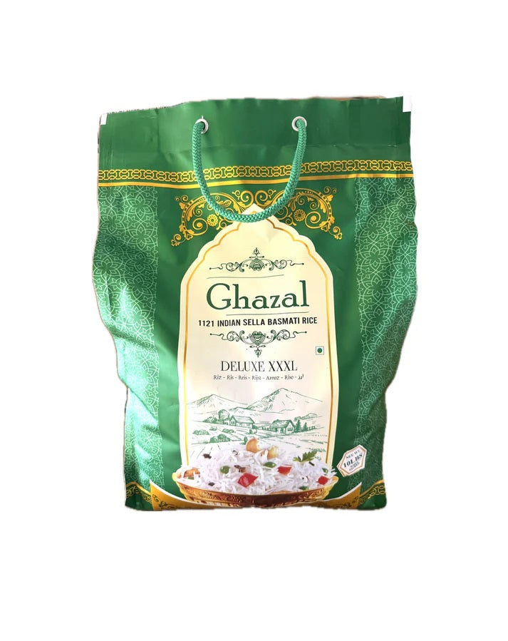 DELUXE XXXL 1121 INDIAN SELLA BASMATI RICE (4X10 LB )