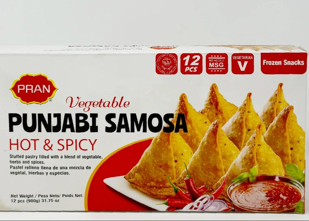 Pran Punjabi Samosa Hot & Spicy Samosa-12 Pc (12X900g)