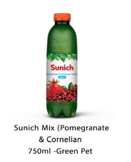 Sunich Mix Pomegrante & Cornelian Juice (6x750ml)