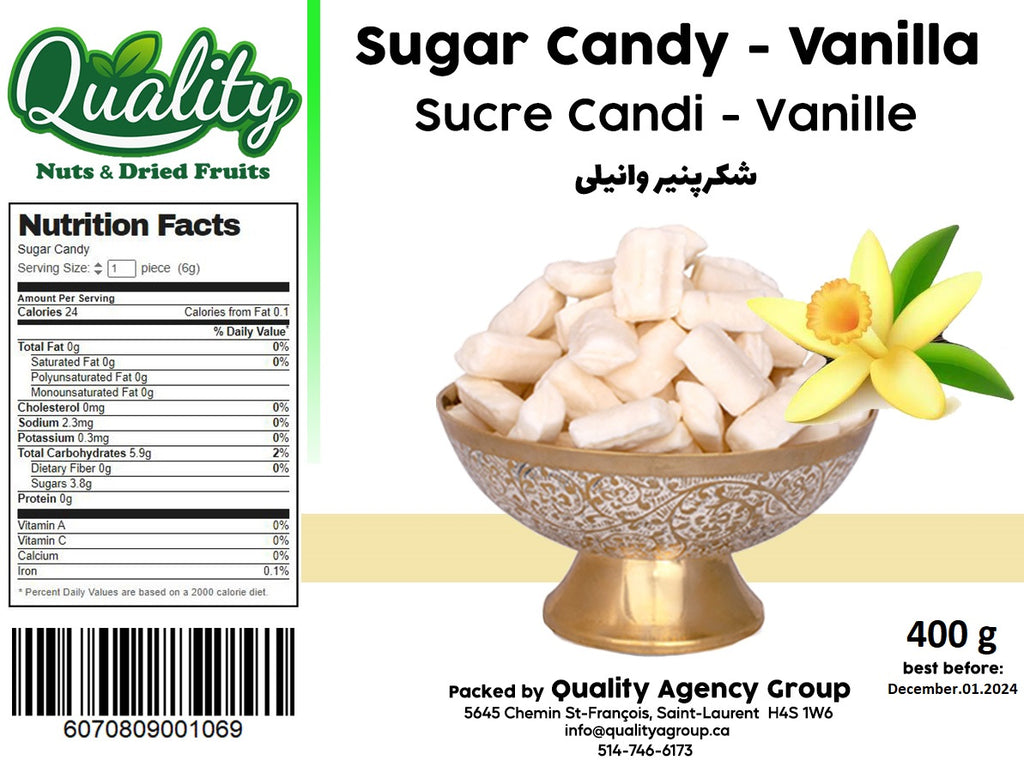 Sugar Candy - Vanilla (400g)
