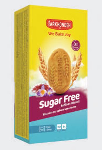 Sugar Free Saffron Biscuit (12x195g)