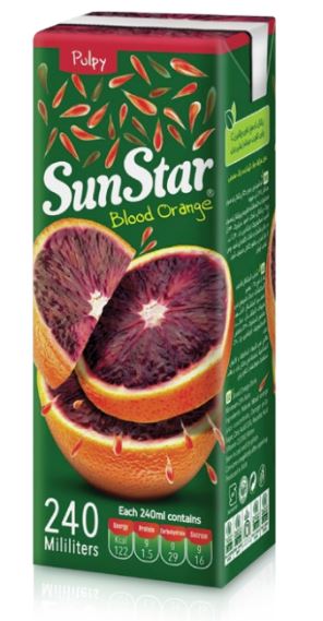 Sun Star - Blood Orange Juice (36x240ml)