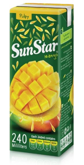 Sun Star - Mango Juice (36x240ml)