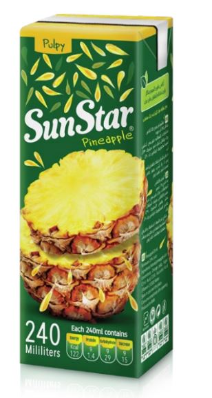 Sun Star - Pineapple Juice (36x240ml)