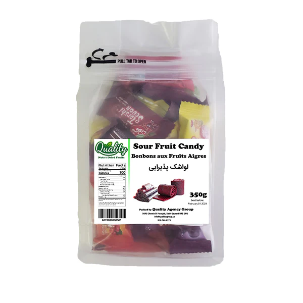 Sour Fruit Candy (350g) - 24 pcs