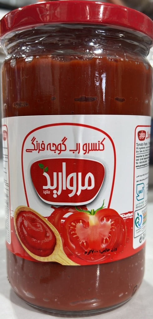 Tomato Paste(6x700g) - Morvarid
