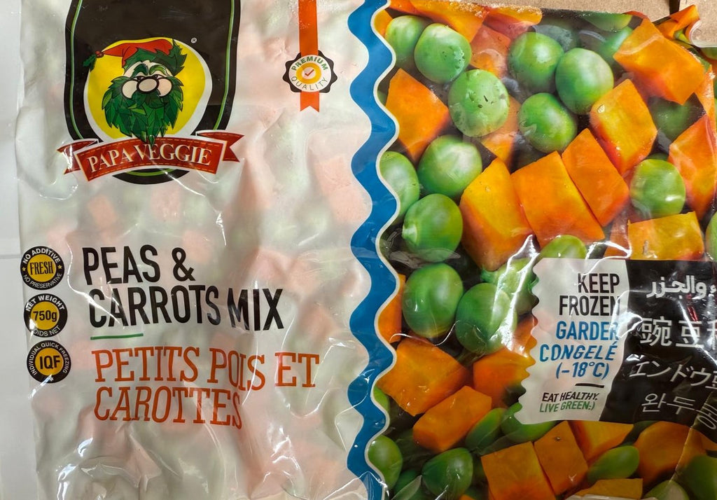 Peas & Carrots - 2 Way Mixed  Vegetable (12x750g)
