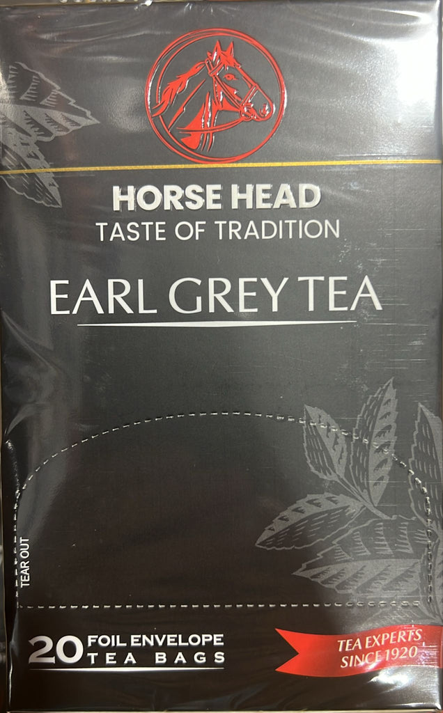 Horse Head Tea Earl Grey black bags (24x20 bags)