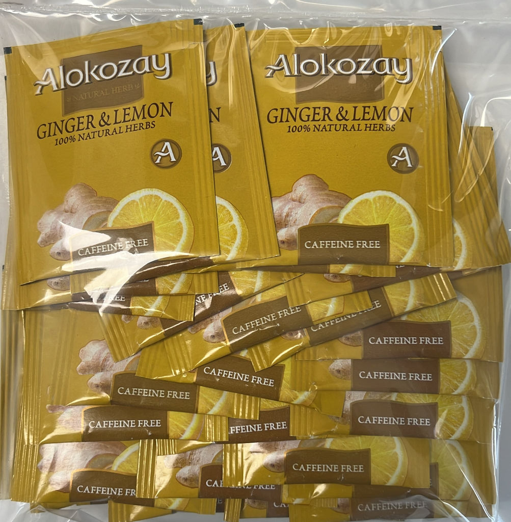 Ginger Lemon Herbal Tea (24x36 Sachet)