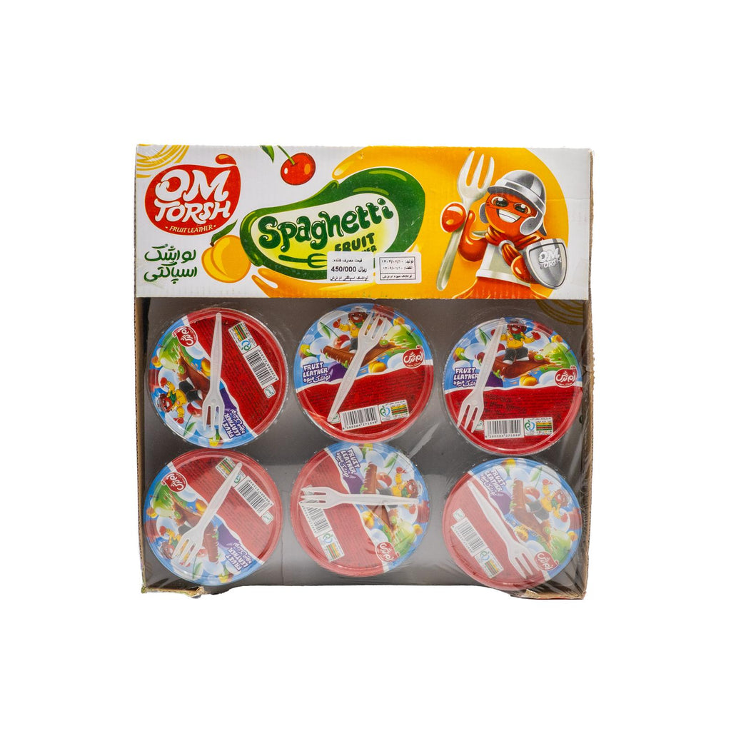 Fruit Leather Spaghetti with Syrup (18 pcs)