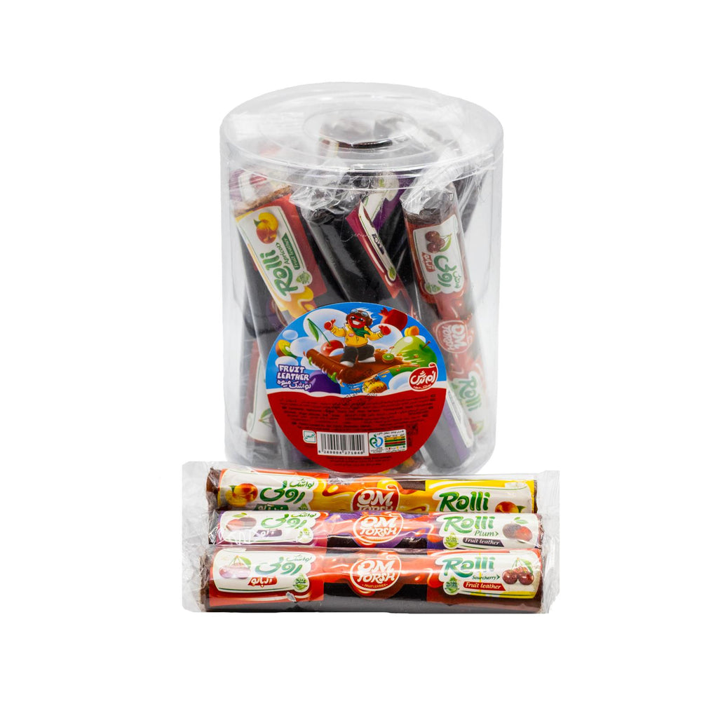 Fruit Leather Rolled Big (6x15 pcs)