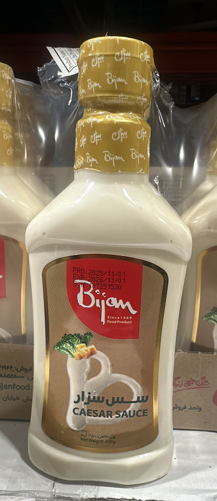Bijan Caesar Dressing sauce(12x450gr)