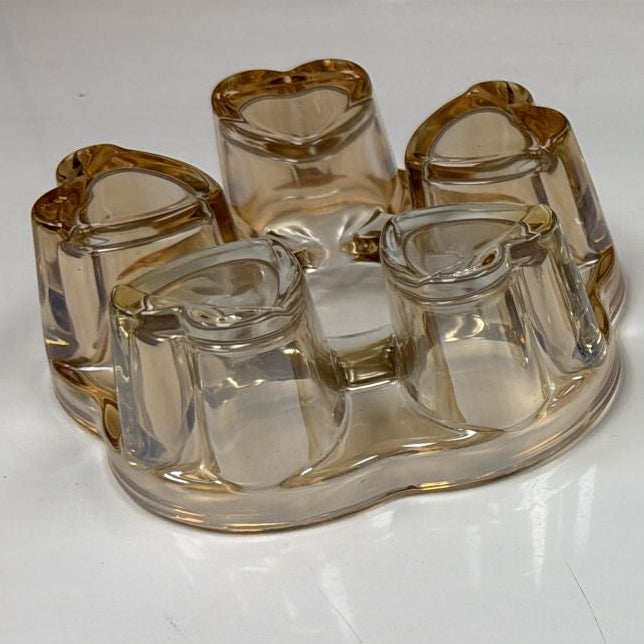 GLASS WARMER GOLD