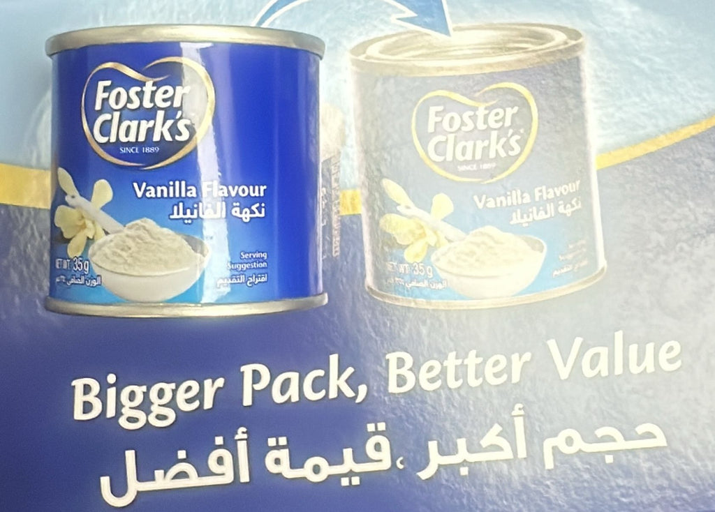 Foster Clark-vanilla Powder (12x35gr)
