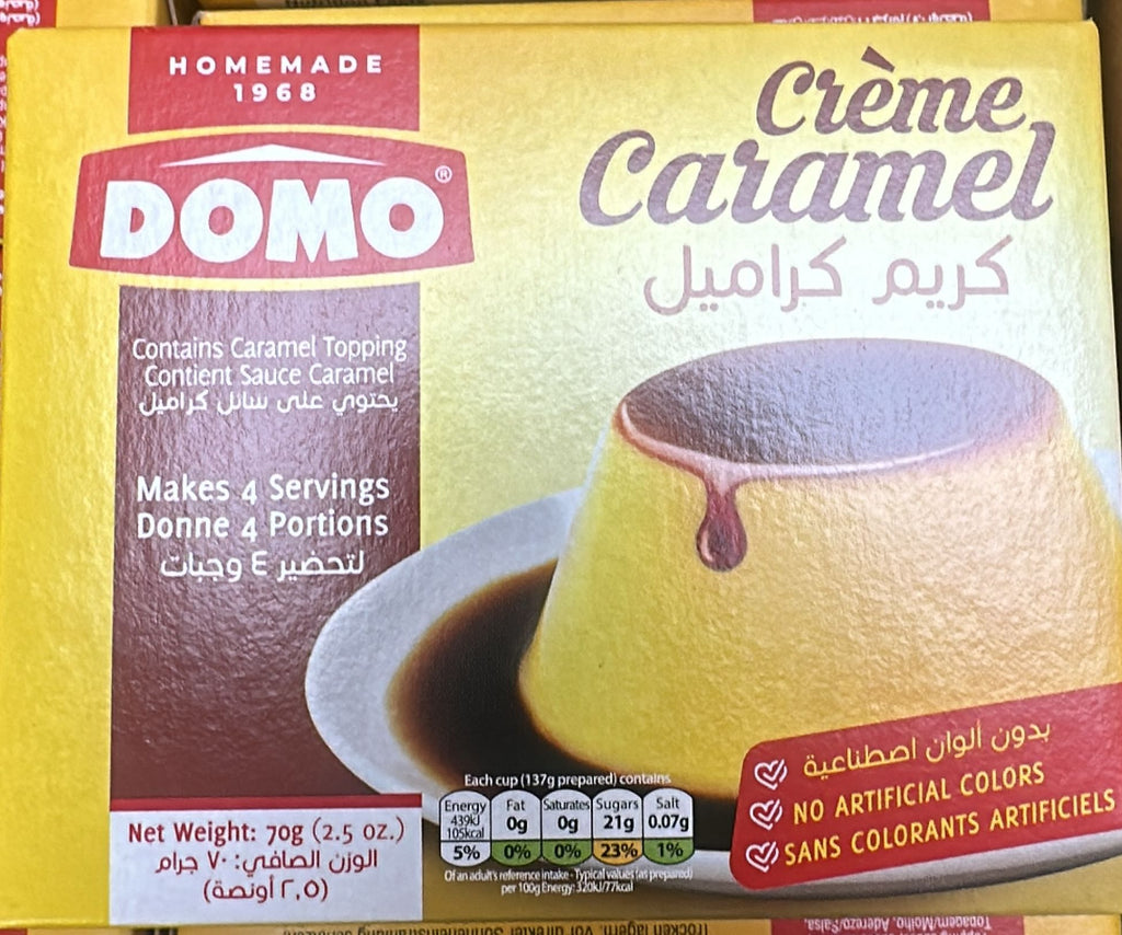 Domo-Creme Caramel (48x80gr)