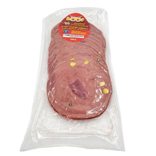 Boof Smoked Beef Jambon Sliced (200g)
