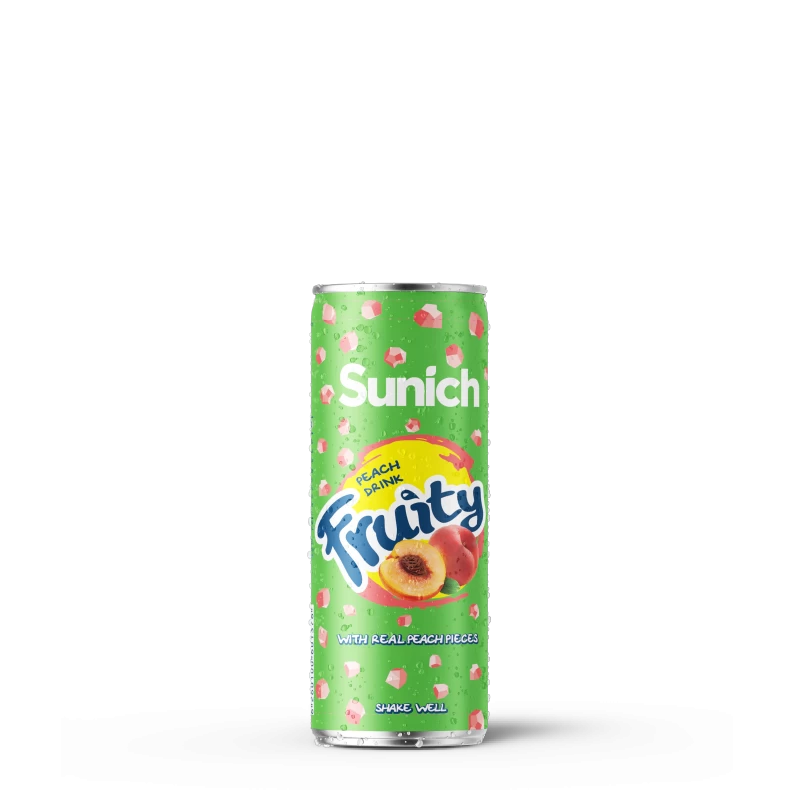 25% Fruity Peach (240CC) - 24 cans