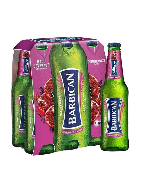 Pomegranate Malt Drink - Barbican (330ml)
