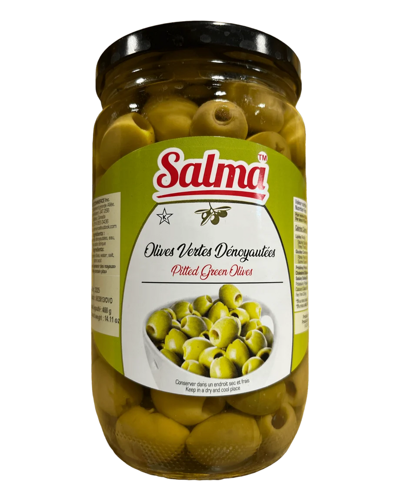Salma Pitted Green Olives (6kg)