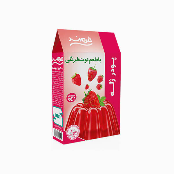 Farmount Strawberry Jelly Sachet (100g)