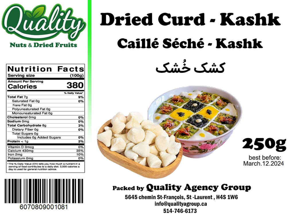 Dried Round Curd - Kashk (250g)