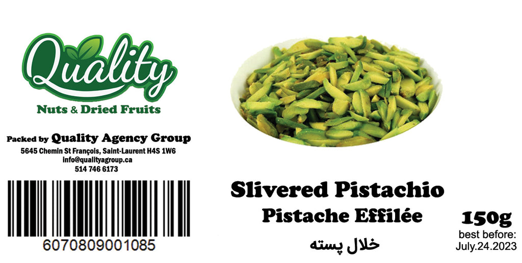 Slivered Pistachio (150g)