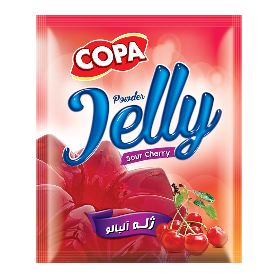 Sour Cherry Jelly Sachet (100g) - Copa