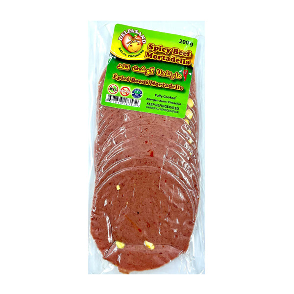 Spicy Beef Mortadella (200g)