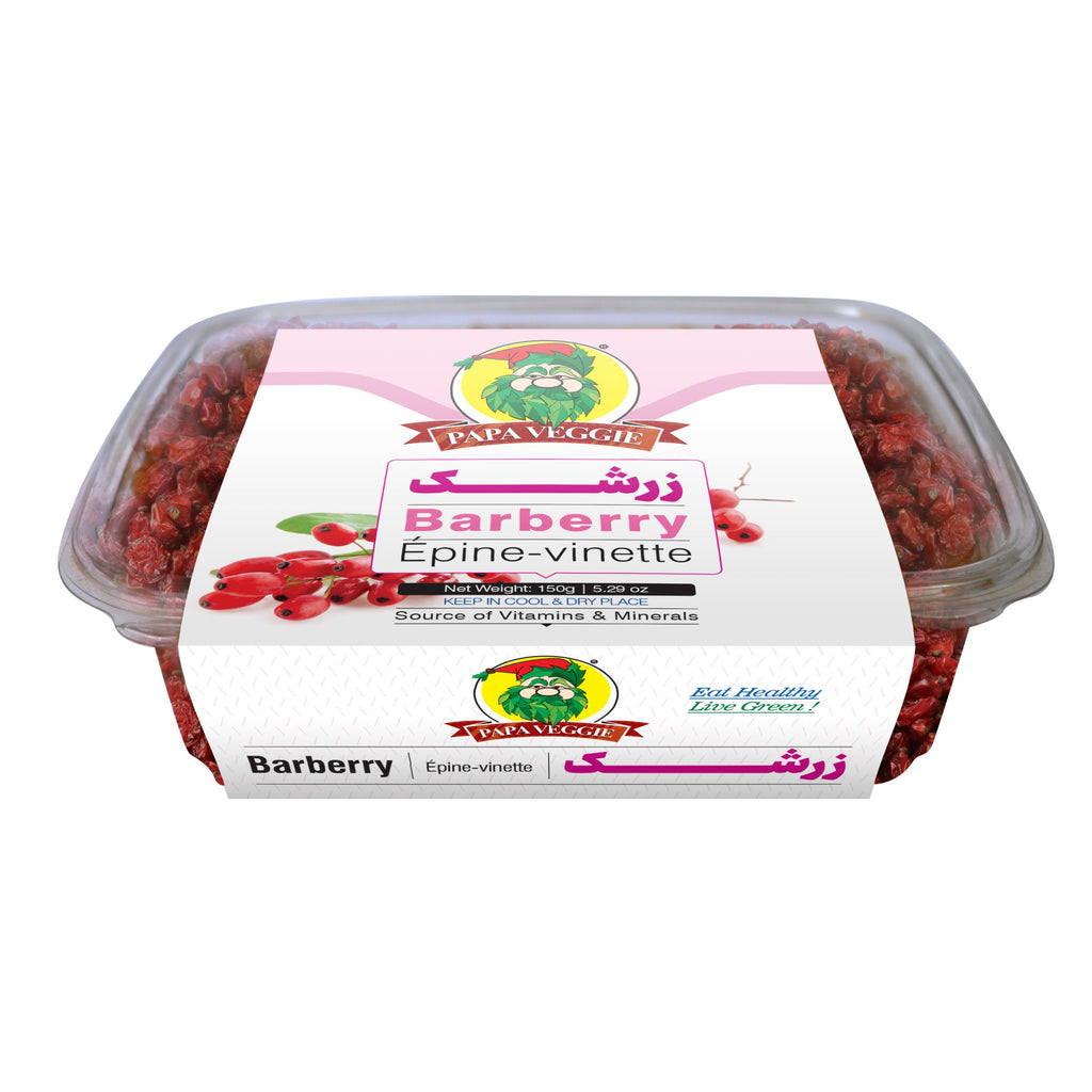 Baies d'épine-vinette rouges fraîches Zereshk (20 x 300 g)